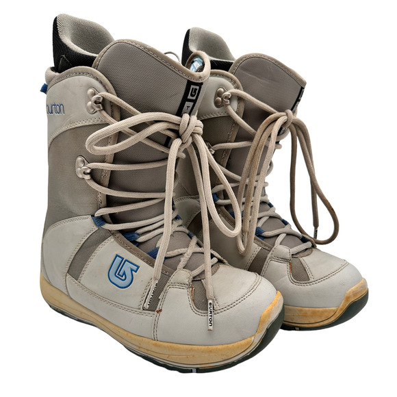 Burton Shoes - Burton Women's SZ: 9 Tribute Snowboard Boots Grey Blue UK 7 EUR 41